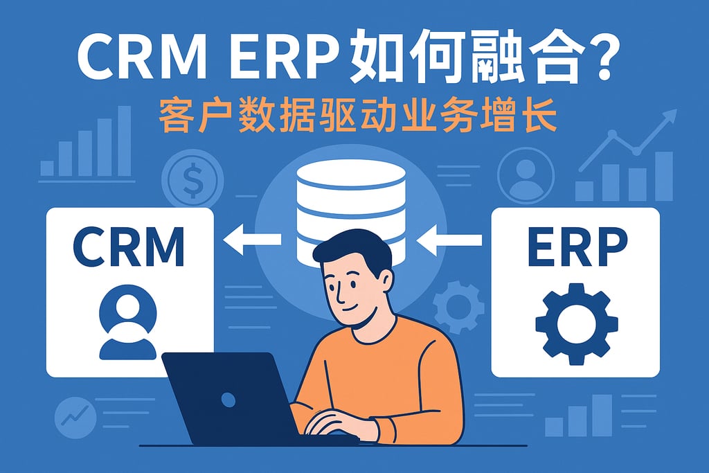 CRM ERP如何融合？客户数据驱动业务增长